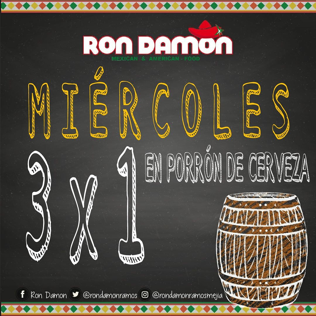 RonDamonramos's tweet photo. Miércoles de felicidad 🇲🇽💃🍺
Necochea 325 #RamosMejia
4658-7252
.
.
#porrones #porrondecerveza #comidatexmex #comidamexicana #texmex #comidaespecial https://t.co/7FjENZAXDM
