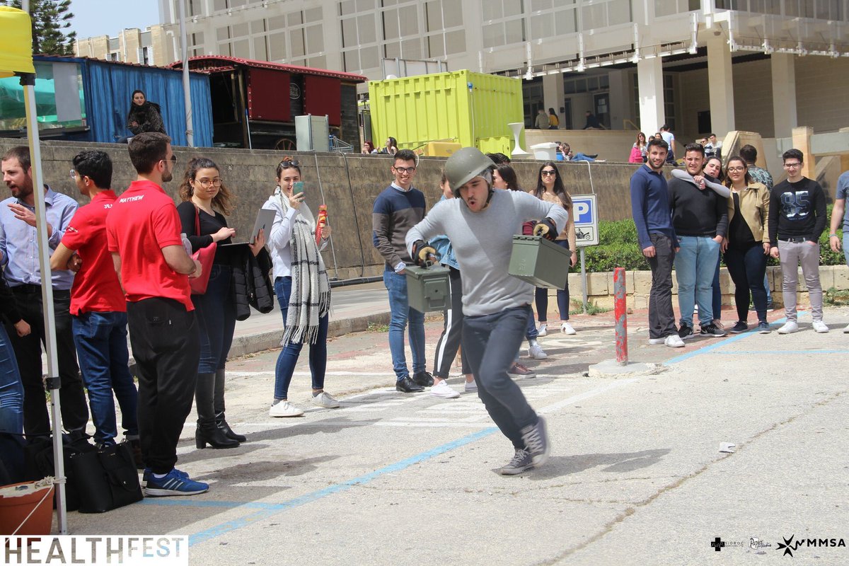 mmsamalta's tweet photo. Obstacle course by the Armed Forces of Malta during our HealthFest at the University of Malta @Armed_Forces_MT  @uniofmalta 

#MeMyselfandI #HealthFest #BeActive https://t.co/9AXeIGvXlB