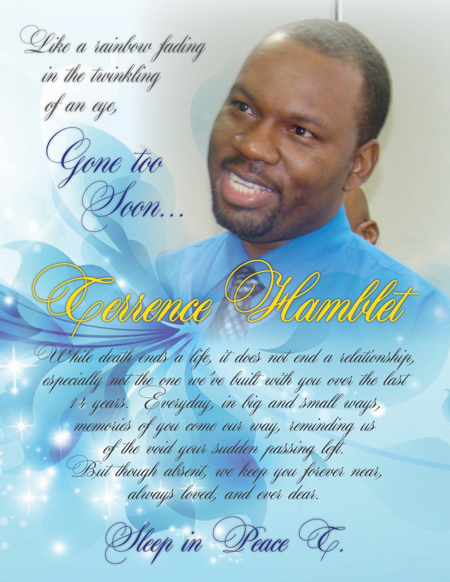 tthtitrinidad's tweet photo. It is with heavy hearts that we mourn the loss of our longtime employee, Mr. Terrence Hamblet, who passed away on 1st May 2018. He was valued and respected and his passing has been difficult.  Our thoughts and prayers are with his family and friends. Brian Frontin, CEO https://t.co/2dRTmxAyHD
