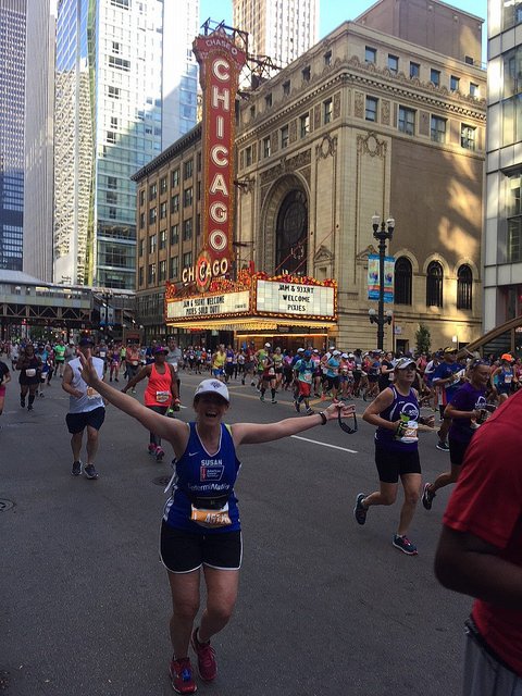 ILDetermiNation's tweet photo. This feeling, SOON. Just under 5 months until our DNation runners take on the @ChiMarathon! #iRunDNation #ThrowbackThursday https://t.co/g5HauklFcZ