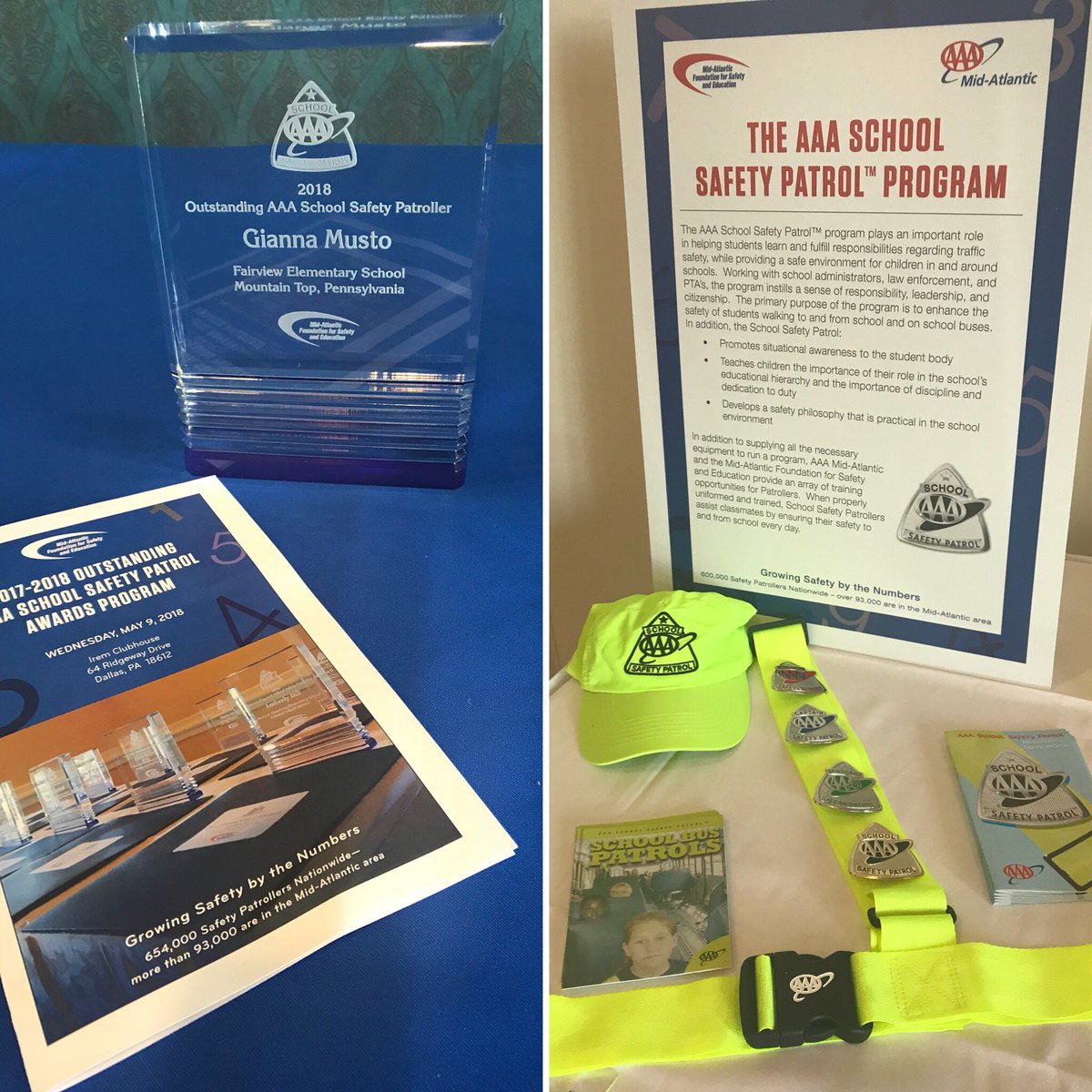 CSD_FVPrincipal's tweet photo. Exciting news!!!  FV 6th grade student, Gianna Musto, about to be recognized as Outstanding Safety Patrol! https://t.co/d7puyciltV