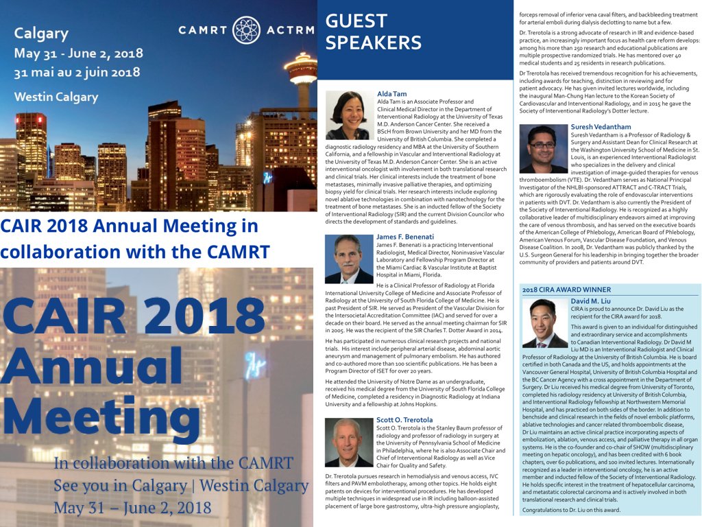 Canadian Association for Interventional Radiology (@cairweb) on Twitter photo See you in 3 weeks!
<a href="/freez_IR/">Alda Tam</a> <a href="/iryvr/">Dave Liu</a> <a href="/MRAkid/">Darren Klass</a> <a href="/DrGeraldLegiehn/">Gerald Legiehn, MD</a> @RPugash <a href="/acbailey3/">Sandy Bailey</a> <a href="/AniMirakhurMD/">Ani Mirakhur</a> <a href="/tara_tlg/">Tara graham</a> <a href="/gsoulez/">Gilles Soulez</a> @DrJohnChung <a href="/sinclair_coco/">Coco Sinclair</a> <a href="/CREEurope/">Jeff Jaskolka</a> @nevdek @kb_xiii <a href="/CIRA2000/">CAIR</a> <a href="/DrChrisNicholas/">Chris Nicholas</a> <a href="/richard45322594/">richard owen</a> See you in 3 weeks!
<a href="/freez_IR/">Alda Tam</a> <a href="/iryvr/">Dave Liu</a> <a href="/MRAkid/">Darren Klass</a> <a href="/DrGeraldLegiehn/">Gerald Legiehn, MD</a> @RPugash <a href="/acbailey3/">Sandy Bailey</a> <a href="/AniMirakhurMD/">Ani Mirakhur</a> <a href="/tara_tlg/">Tara graham</a> <a href="/gsoulez/">Gilles Soulez</a> @DrJohnChung <a href="/sinclair_coco/">Coco Sinclair</a> <a href="/CREEurope/">Jeff Jaskolka</a> @nevdek @kb_xiii <a href="/CIRA2000/">CAIR</a> <a href="/DrChrisNicholas/">Chris Nicholas</a> <a href="/richard45322594/">richard owen</a>