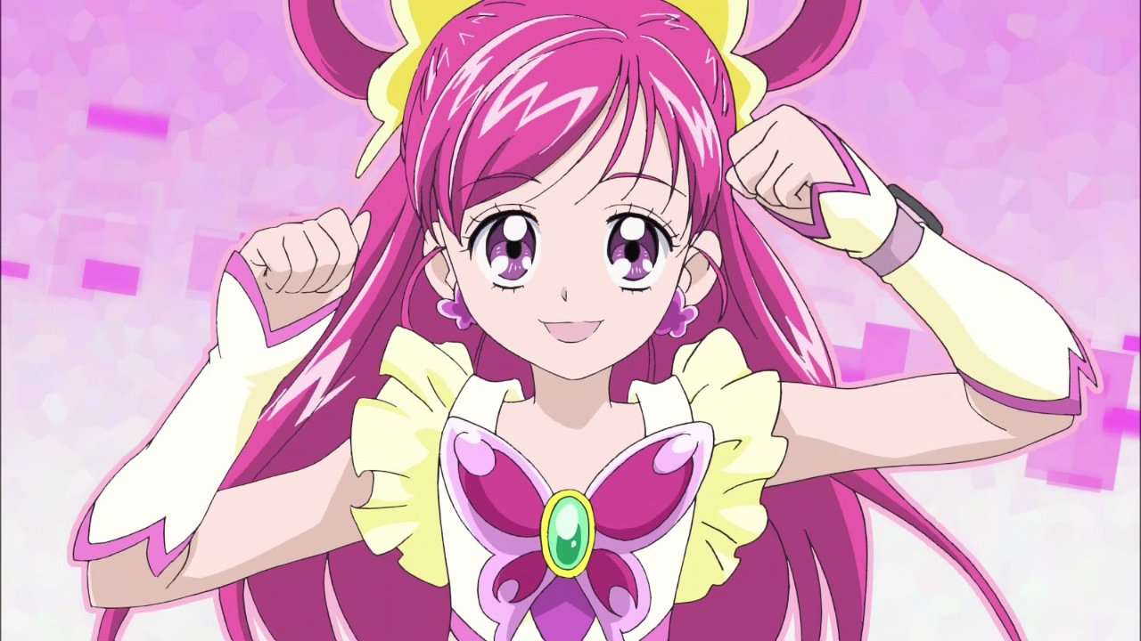 Twitter 上的 Hetax Film そういえばyes プリキュア５は第33話よりエンディングがガンバランスdeダンスに変わったんだよな 3枚目のキュアレモネードのウィンクするカットは1フレーム 普通に観てたらまず分からないと思われ っていうか 実はさっき気がついたｗ