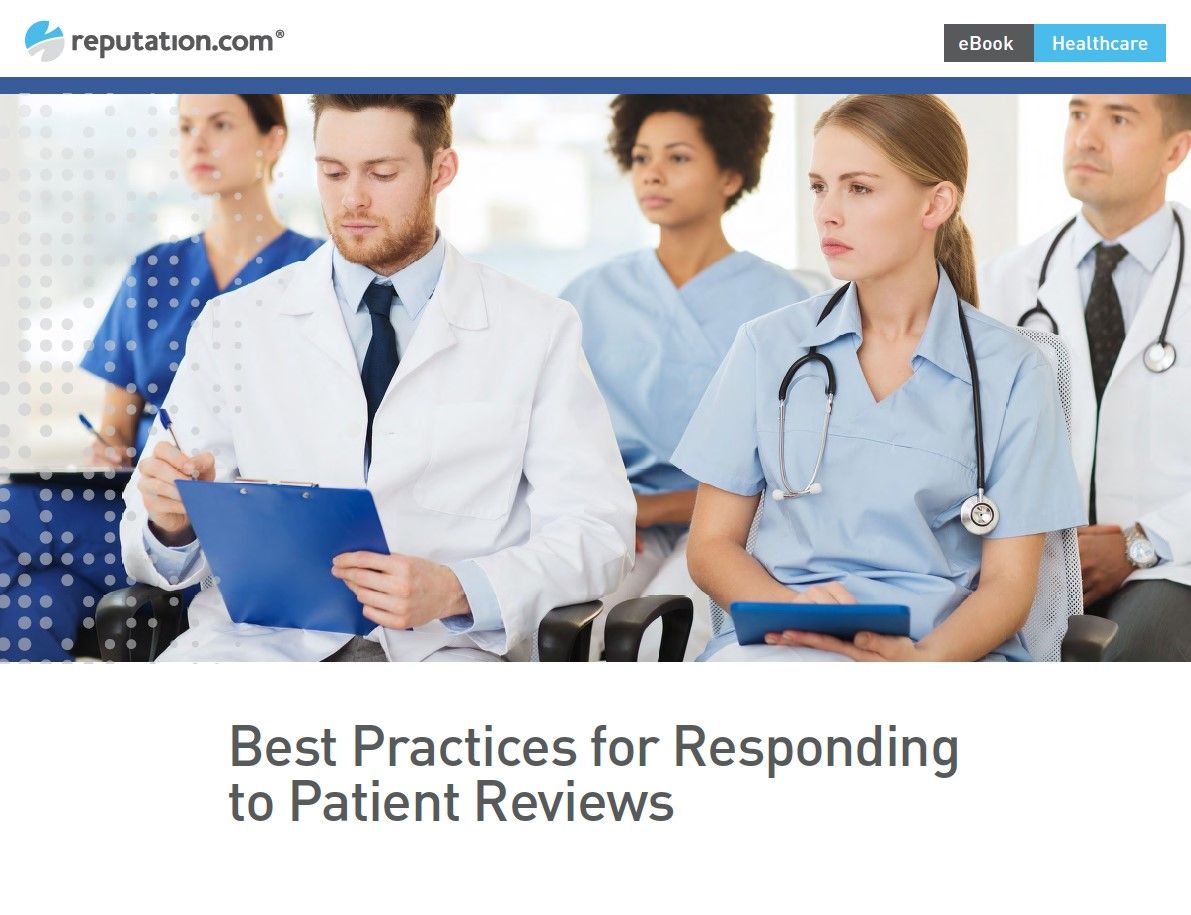 Velocity_Health's tweet image. .@Reputation_Com's Best Practices for Responding to Patient Reviews buff.ly/2Funia7