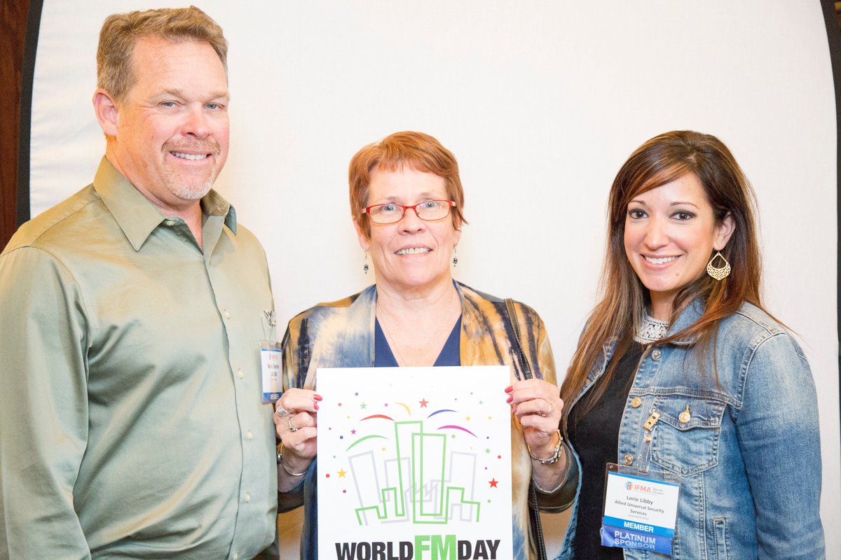 DenverIFMA's tweet photo. @WorldFMDay   The Denver Chapter celebrated World FM Day at our Chapter luncheon this week. We had over 100 attendees to also hear Michael Stanek P.E. present on the best ways to Navigate Efficiency and Sustainability. https://t.co/t6uXdd24FK