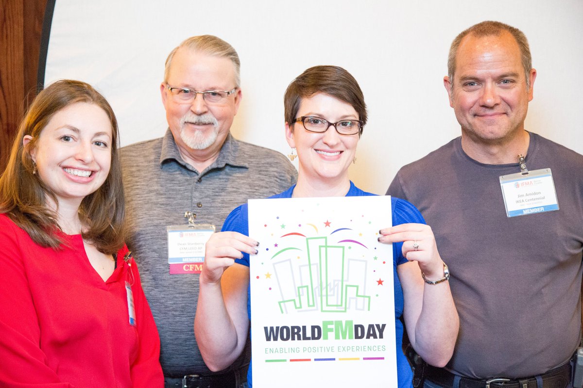 DenverIFMA's tweet photo. @WorldFMDay   The Denver Chapter celebrated World FM Day at our Chapter luncheon this week. We had over 100 attendees to also hear Michael Stanek P.E. present on the best ways to Navigate Efficiency and Sustainability. https://t.co/t6uXdd24FK