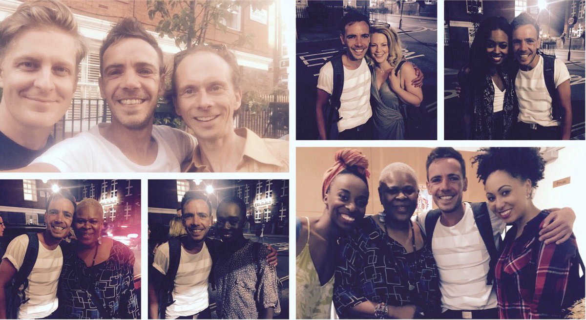 tinaturnerblog's tweet photo. Unforgettable experience once again last night at @TinaTheMusical! Princess @adriennelwarren aka ‘The Machine’ was on 🔥😍 A big warm thanks to the cast for taking the time for pics &amp; for sharing stuff with the TinaBlog groupie 😅 Special thanks to the great @Gerard_McCarthy ❤️ https://t.co/WUAmT7CMww