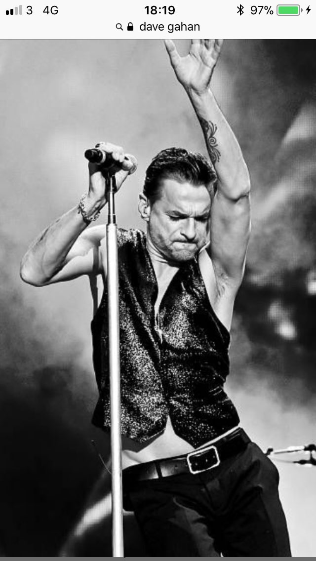 Happy 56th birthday to iconic lead singer of Depeche Mode Dave Gahan 