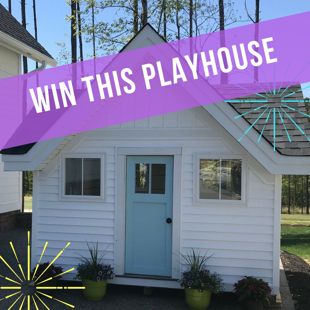 CraftMasterHome's tweet photo. 🌟 ENTER TO WIN 🌟 Purchase a raffle ticket for only $20 & win this INCREDIBLE playhouse/she-shed/man-cave/garden-shed. Purchase as many tickets as you like - but only 750 will be sold. Price INCLUDES delivery! Get your ticket today! https://t.co/KuaxANxObb #askccf #rvahomearama https://t.co/w2dpLrvUwM