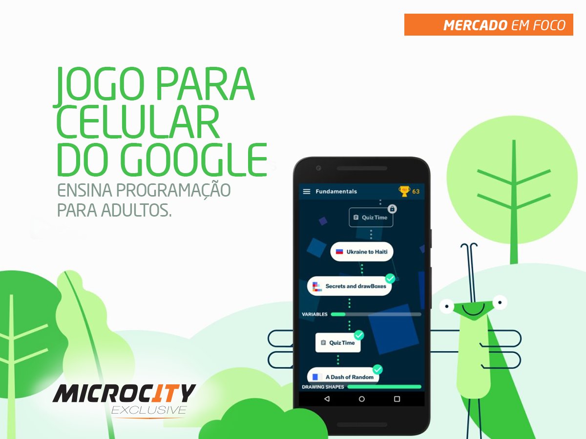 MicrocityIT's tweet photo. Já pensou em aprender sobre programação na comodidade do seu celular? Disponível para IOS e Android, o Grasshopper ensina conceitos básicos de JavaScript para os usuários. Saiba mais: https://t.co/NwEfT7L8vi

#MercadoEmFoco #TI https://t.co/GR307JFJC9