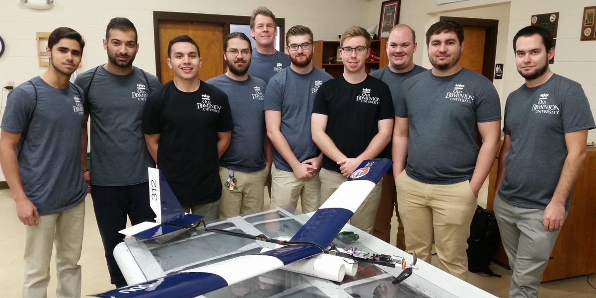 #ODU team takes third place in International aircraft competition: bit.ly/2rwcHY2