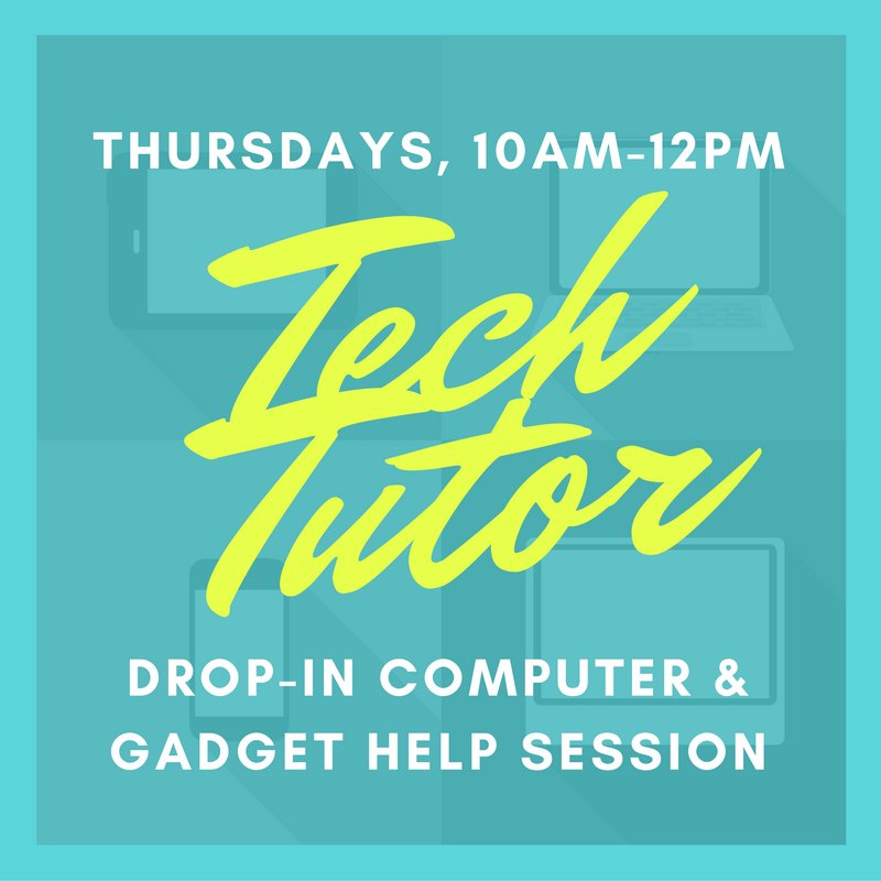 WaukonLibrary's tweet image. Want to become a more proficient computer-user? Ask us your questions at Tech Tutor on Thursdays! ow.ly/x5KZ30jMvxq #techtutor #learnatRML
