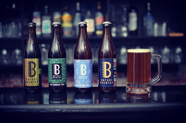 BatureBrewery's tweet photo. Thirsty? Which brew is yours? #naijaelectricpaleale #foundersbeer #blackgold #africansteampunk https://t.co/vOTFUyZPoY