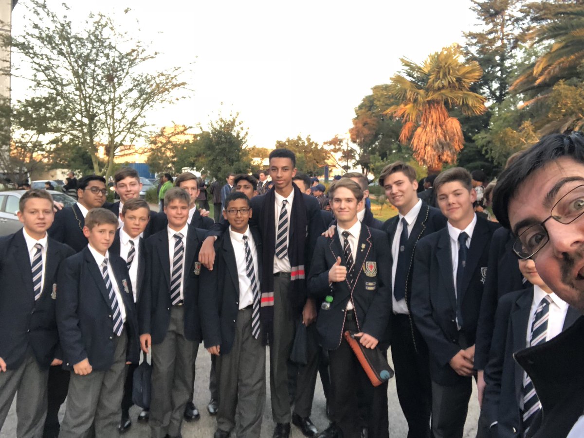 Our amazing team of 18 taking on the 1500 <a href="/zasaintsbc/">Boys' College</a> <a href="/ststithians/">St Stithians College</a> <a href="/WitsUniversity/">Wits University</a> #MathsCompetition