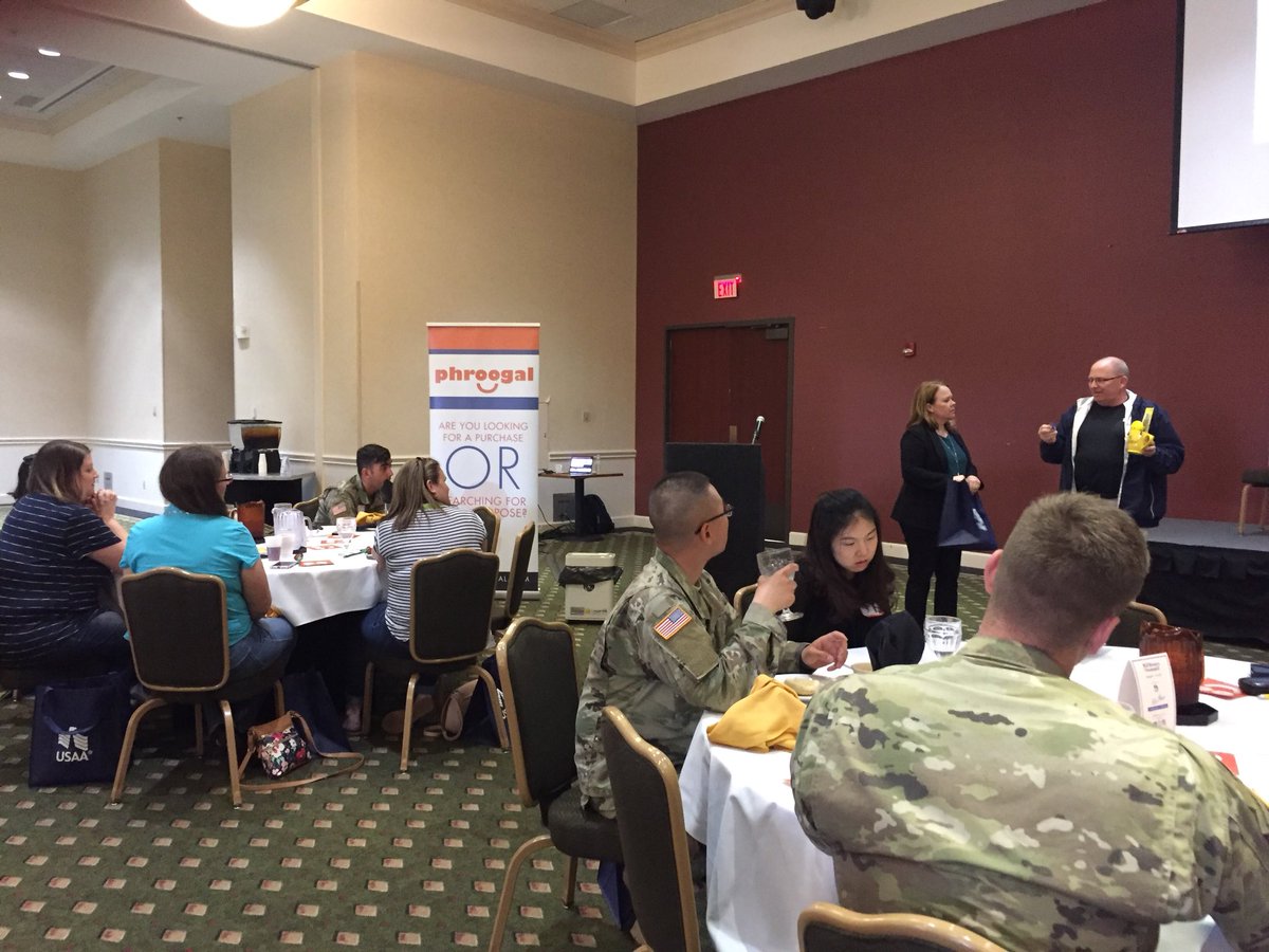 JasonVitug's tweet photo. A prize giveaway by @militarybyowner during #MilMoney18 #RTFW18 https://t.co/kH4qjyQE6c