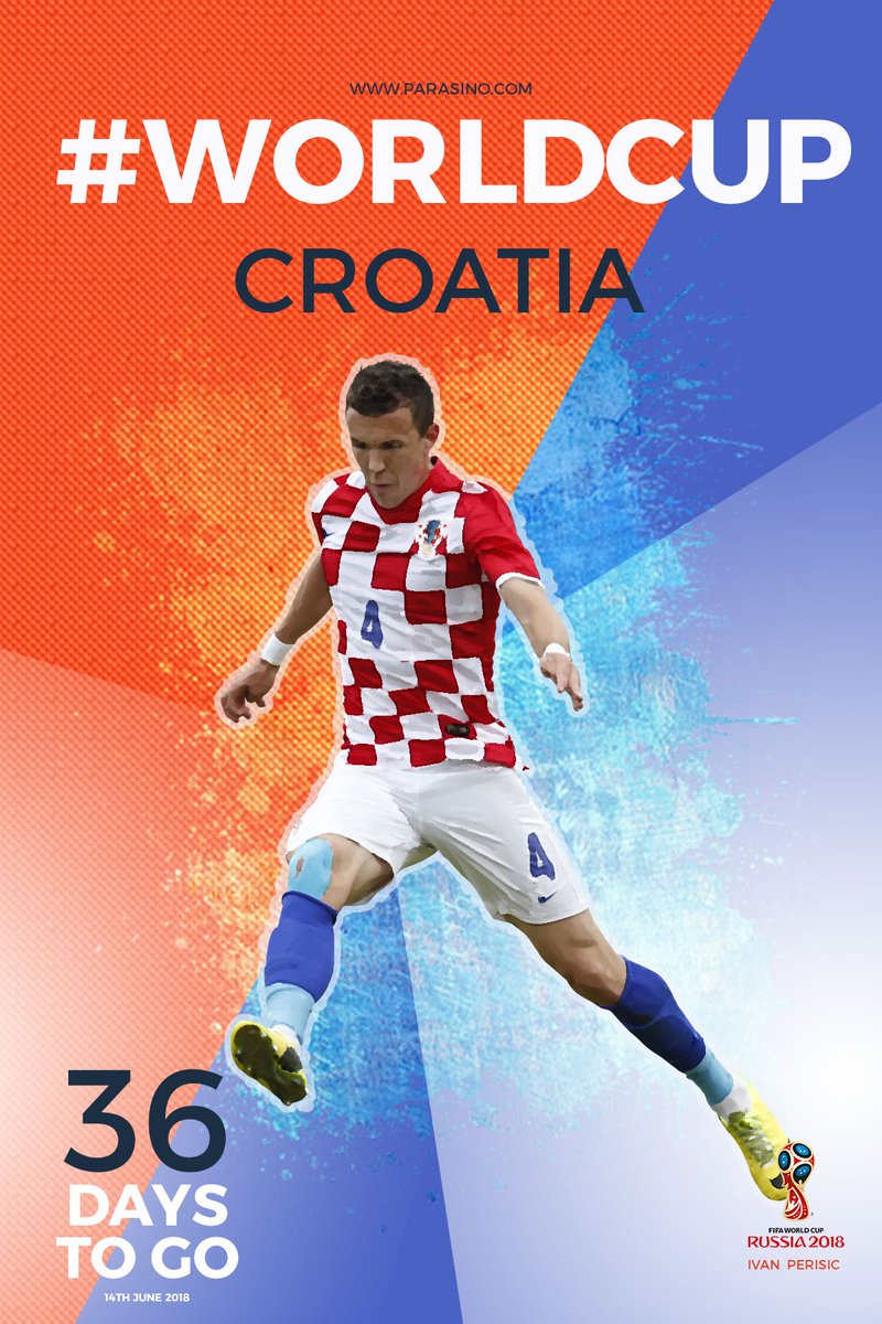 Parasino_com's tweet photo. 36 days TO GO ⠀
#WORLDCUP #PARASINO #WORLDCUP2018 #croatia
https://t.co/irXCjPsd0P https://t.co/USNzkupKQd