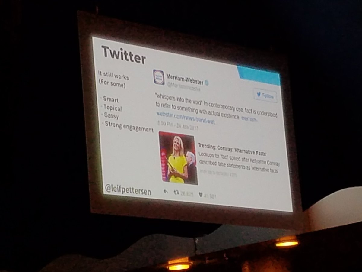 I'm now following <a href="/MerriamWebster/">Merriam-Webster</a>! Thanks <a href="/leifpettersen/">Leif Pettersen</a>. #BuildingCommunity18
