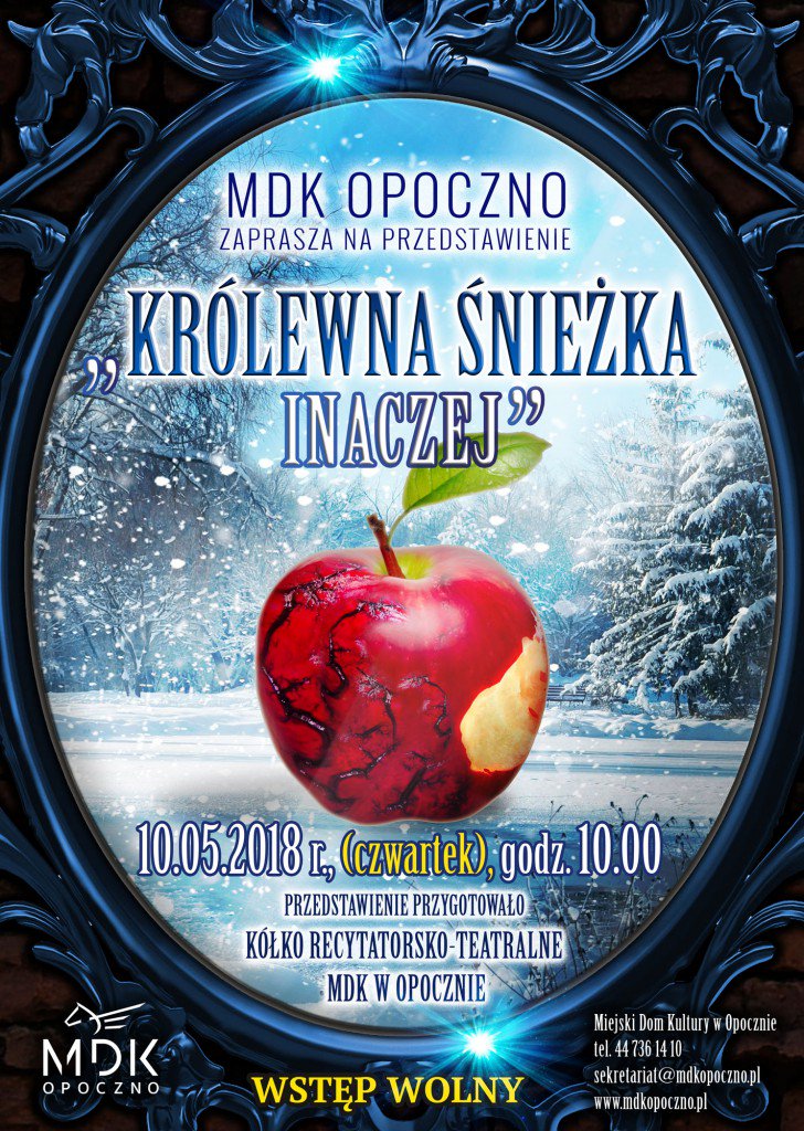 MdkOpoczno's tweet photo. To już jutro! Zapraszamy! #opoczno #teatr 
https://t.co/VhTBNz2Ei3 https://t.co/tNYHpG55Mr