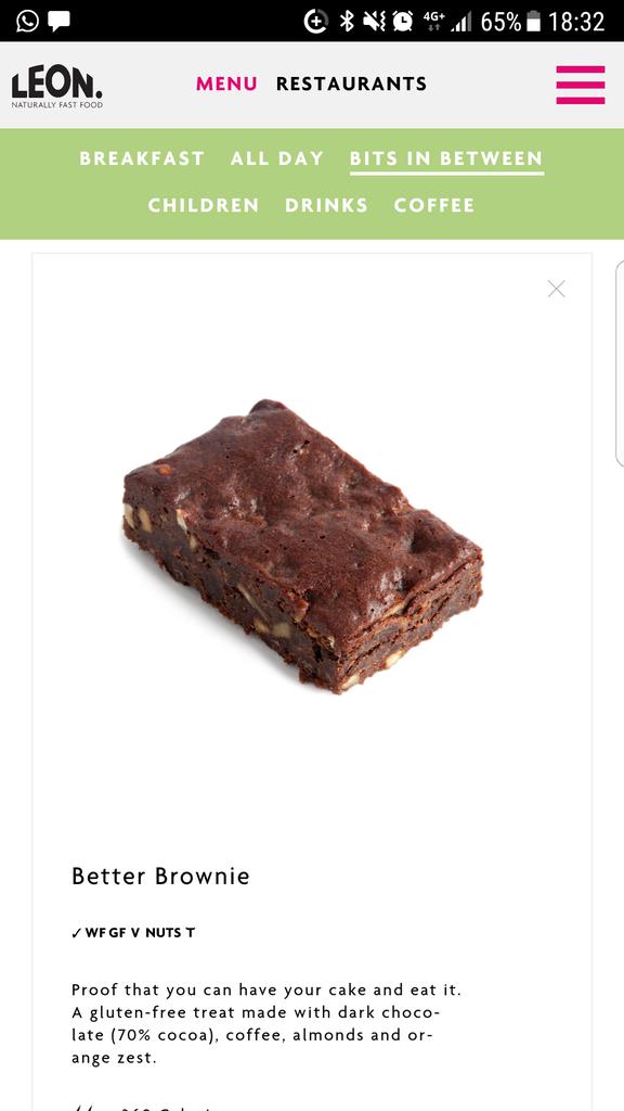 Leon This One Isn T Our Vegan Brownie It S The Peanut Butter Jelly T Co Yjkcojzo04 Which Leon Was It And We Ll Chat To The Team T Co Ms57hiwvte