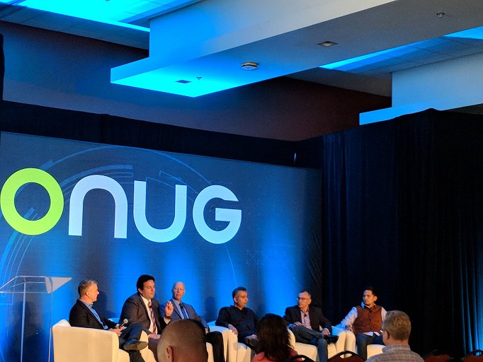 ONUG_'s tweet photo. Cloud Best Practices and Deployment Status panel at #ONUGSpring18 https://t.co/lRvyGlwDVy