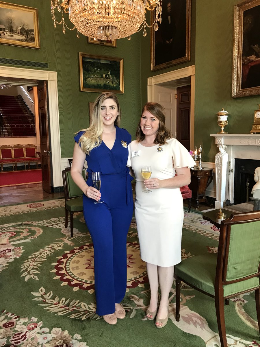 We’re so excited to meet the <a href="/FLOTUS/">First Lady Melania Trump</a> &amp; <a href="/POTUS/">President Donald J. Trump</a> very soon. Military Spouses in the house! <a href="/WhiteHouse/">The White House</a> <a href="/ArmedForcesIns/">AFI</a>