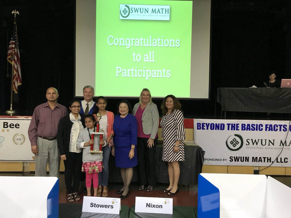 MrEricVieira's tweet photo. Some photos from our #ABCMathBee ๐ We had 3 Co-Champions who answered every question correctly! Thanks to our partners from @SwunMath https://t.co/0AfEbCs0T5