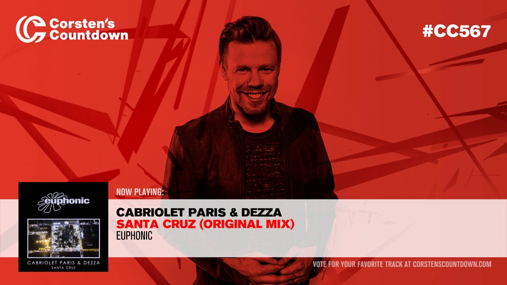 02. Up next; <a href="/CabrioletParis/">Cabriolet Paris</a> &amp; <a href="/DJDezza/">Dezza</a>. This is “Santa Cruz” [<a href="/EuphonicRec/">Euphonic</a>] #CC567 youtube.com/watch?v=Ihq1dY…