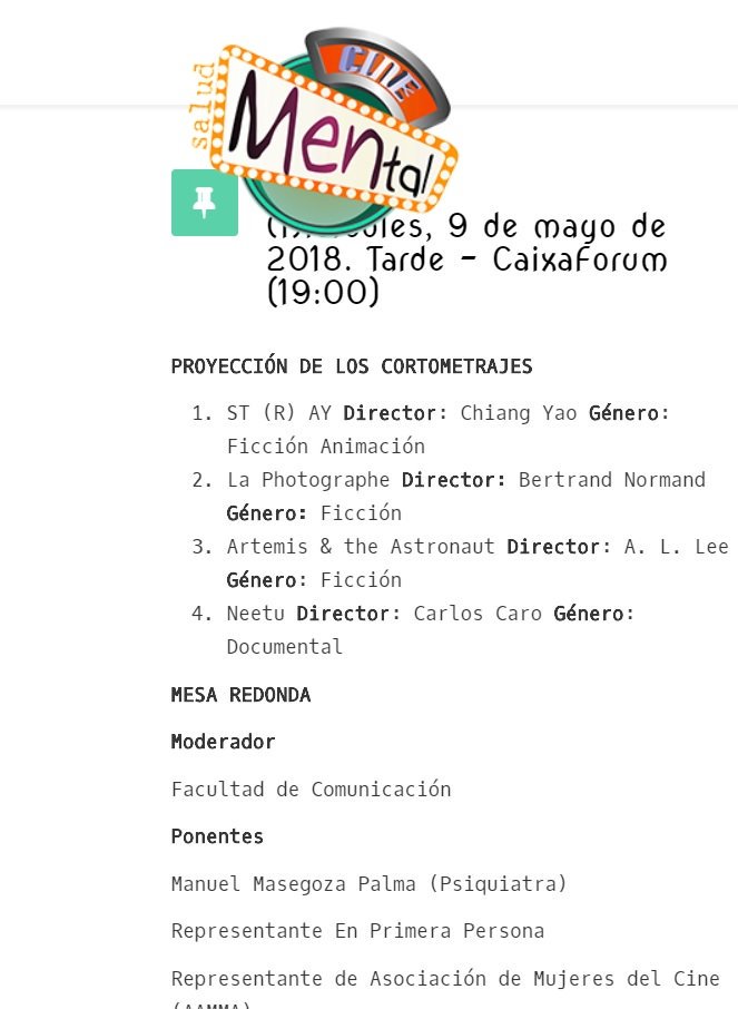HUVMacarena's tweet photo. #JoseManuelGomezYMendez profesor de la @FcomSevilla modera la mesa de debate de esta 2a sesión de @cinementalsalud 
#TestigodeMiradas @ASAENES @AAMMAaudiov https://t.co/c3hktRaRcR