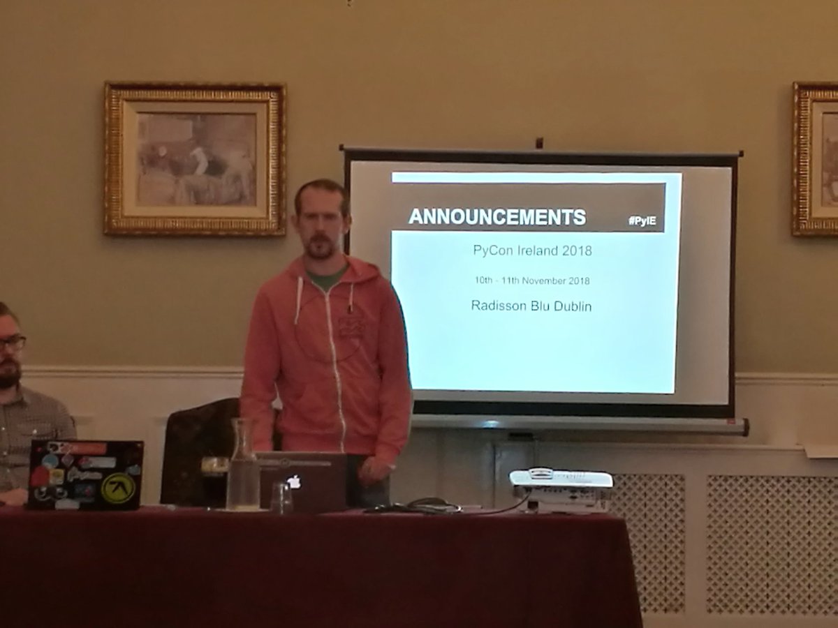 rnsanches's tweet image. Dates announced. #PyConIE2018 happening in 10th - 11th November. #PyIE @PythonIreland