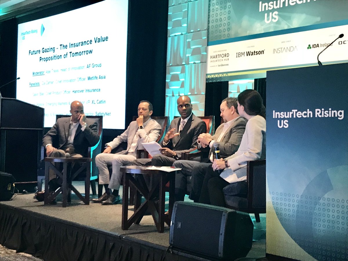 riskinnovator's tweet photo. Abel Travis @InsuranceInnov8, Head of Innovation @AFGroupIns, leads a panel on ‘The #Insurance Value Proposition of Tomorrow’ at @InsurTechRising US in Boston #insurtechusa #insurtech https://t.co/U5i719EHB0