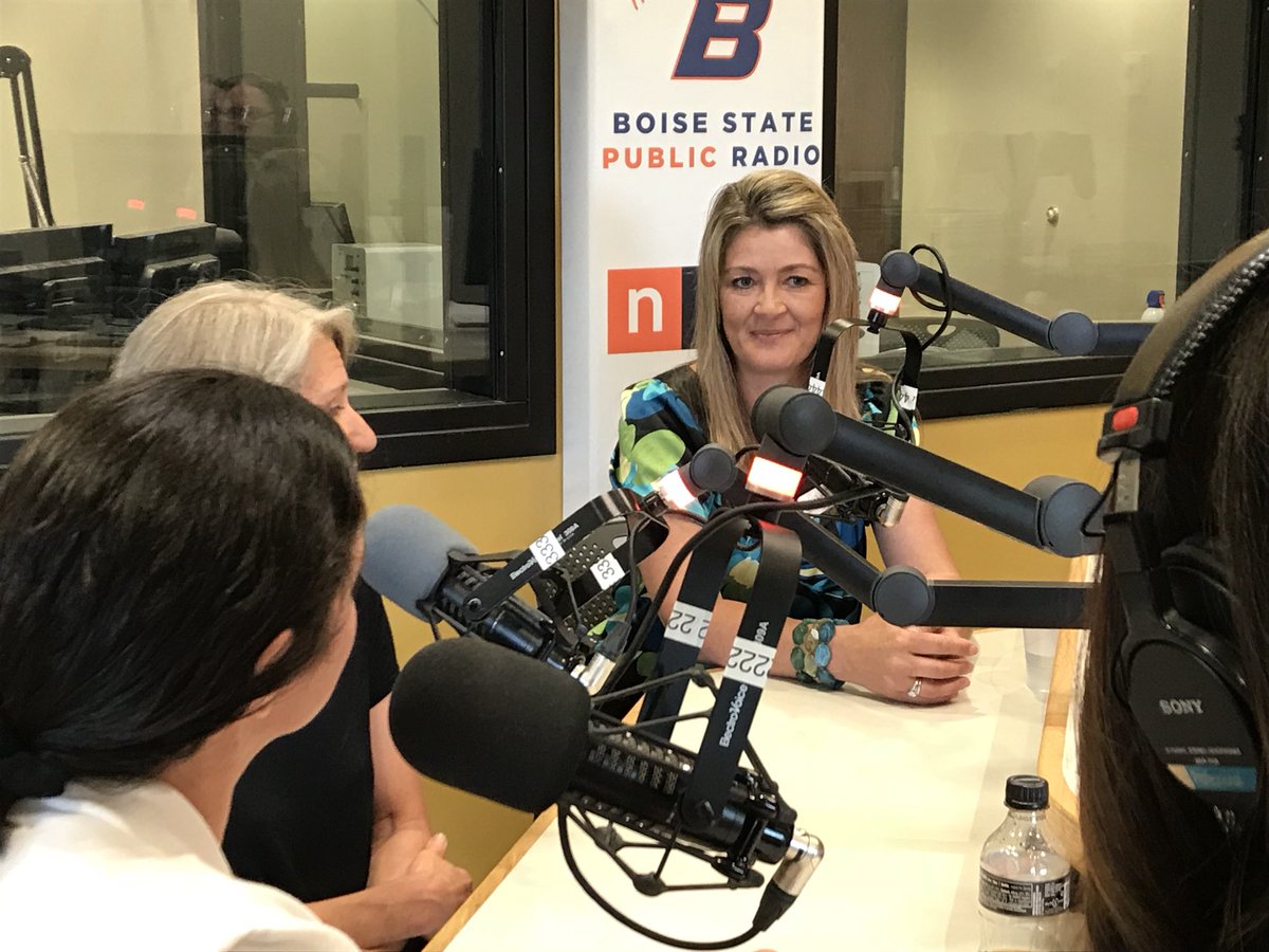 asmithpic's tweet photo. Tune in now to #IdahoMatters, on @KBSX915, to hear about life for working mothers in Idaho. @audrey_eldridge #mightyCWI https://t.co/XsBhwNiCbQ