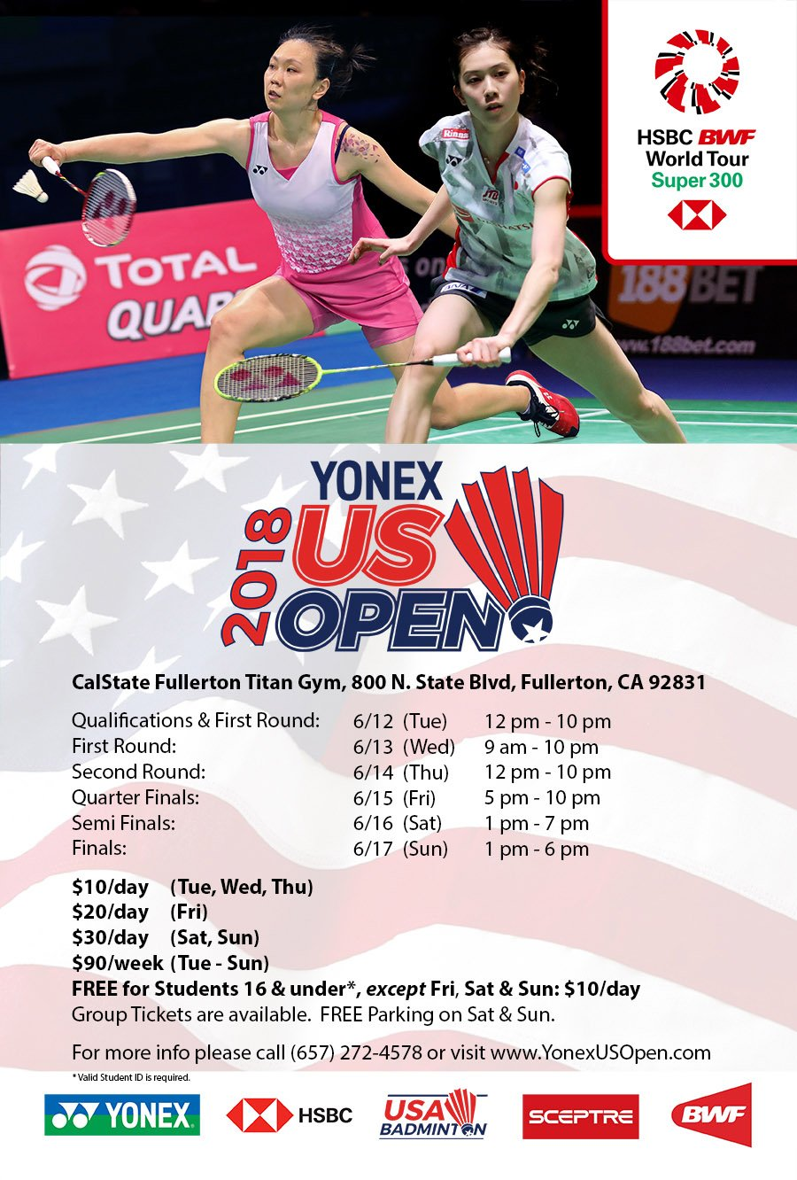 2018 United States Open BadmintonCentral