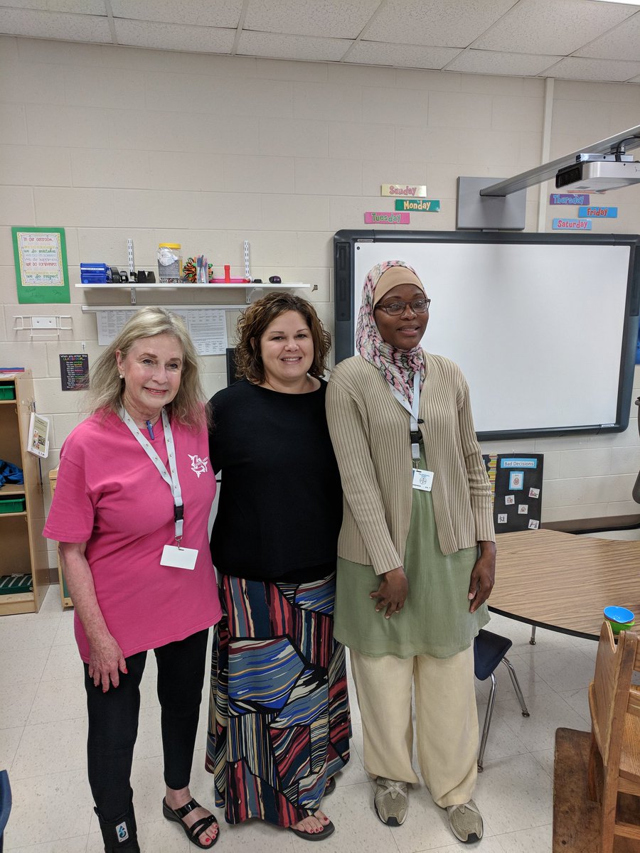CFAPeaceHaven's tweet photo. Rock Star Teachers during teacher appreciation week. @mustangnation01 @wsfcs The Special Children School and Children's Center https://t.co/p6ViUdWKyC