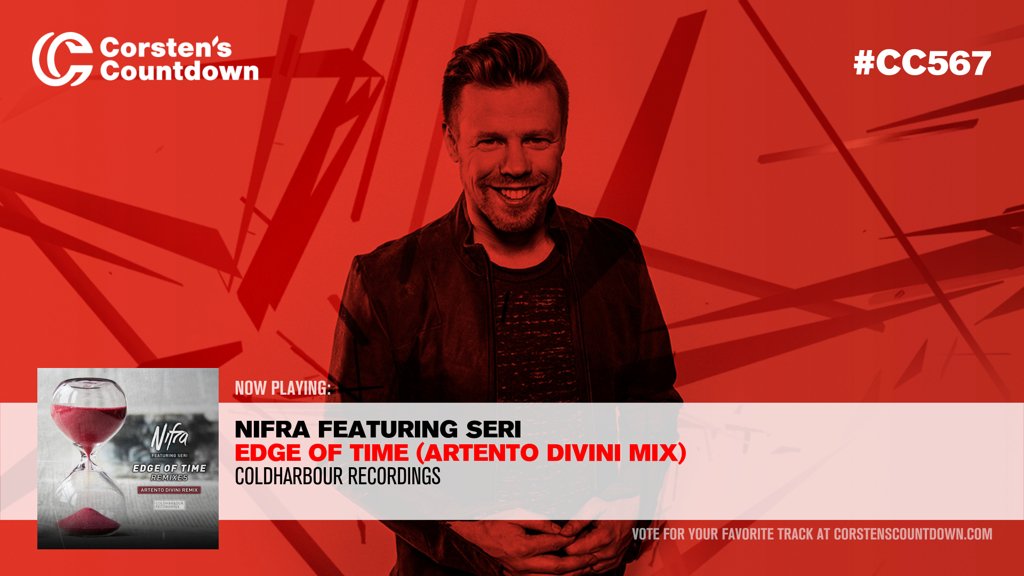 ResonationRadio's tweet photo. 06. Next one up, thee @Artento_Divini Remix of “Edge Of Time”  by @Nifra featuring @SeriTheArtist [@ColdharbourRec] #CC567 https://t.co/AzyTpv6eCa https://t.co/MegEW8VC4p