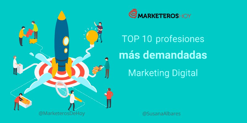 SusanaAlbares's tweet photo. 🚀¿Quieres vivir del Marketing Online ? 
TOP 10 profesiones de #MarketingDigital más demandadas [+salarios medios] 
¿Qué perfiles buscan las empresas? No te lo pierdas!! porque lleva sorpresa! 😮 via @MarketerosDeHoy 

➡️https://t.co/7VW1DTXHqg ⬅️ https://t.co/fGrxIkvdiT