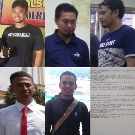 fadjroeL's tweet photo. Polisi yang Gugur di Mako Brimob DIBACOK DI LEHER https://t.co/Afd16i46jQ < bajingan teroris!! #TindakTegasTeroris #KamiBersamaPOLRI #KamiBersamaPolisi  #IslamItuDamai #IndonesiaBerkabung #5PahlawanMerahPutih @PEDOMAN_id @Jokowinomics_id https://t.co/i4fIY1SlBq