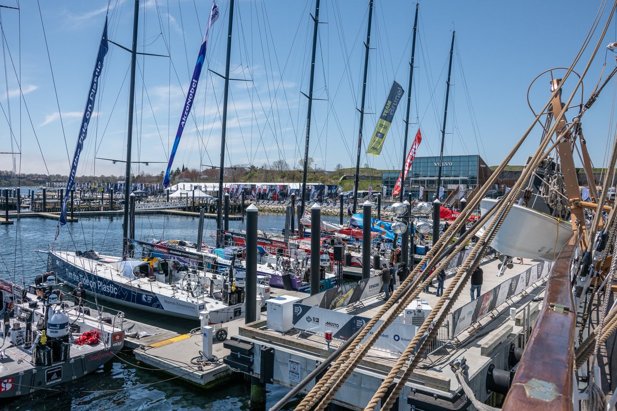 RhodeIslandDEM's tweet photo. #ICYMI The boats are in port, the ribbon cut on the new pier (for water shuttles &amp; taxis), and the @volvooceanrace Newport Stopover is open with activities for the whole family! #optoutside #RIstateparks https://t.co/2QdE8JIl8G