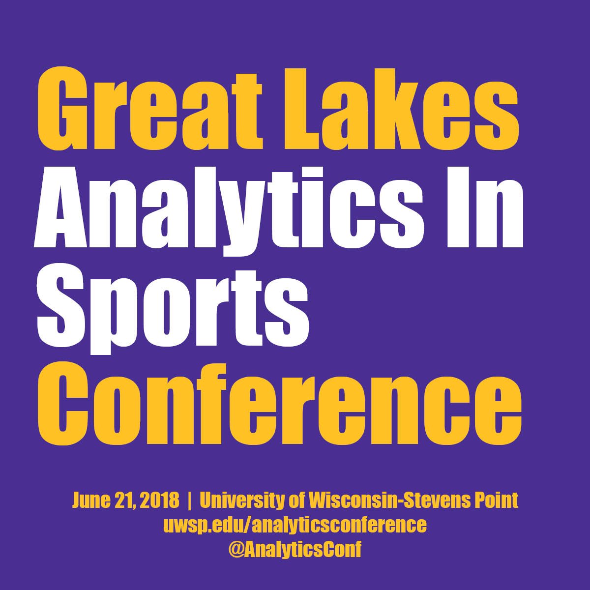 Image result for great lakes analytics in sports conference