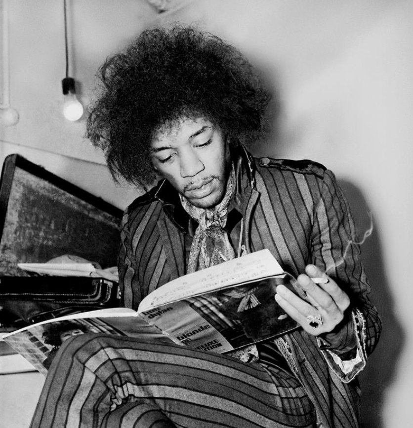 BoredWeb3's tweet image. Jimi Hendrix, 1967. 📷 Colin N. Purvor.