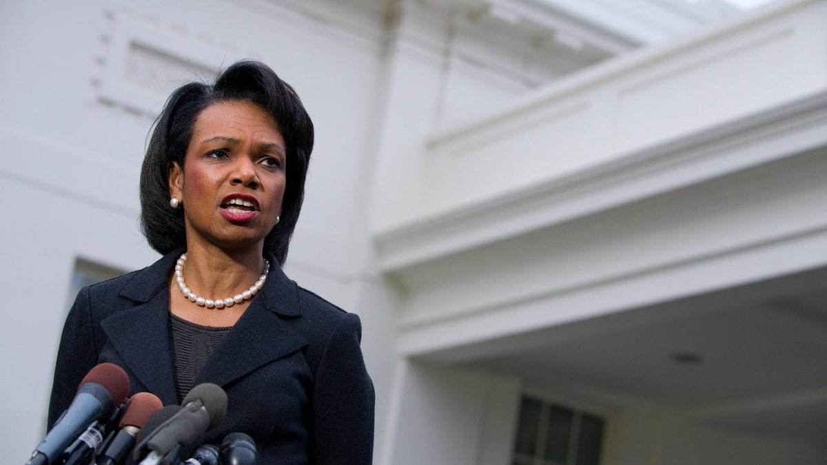 “Former U.S. Secretary of State Condoleezza Rice talks about how she wants ...