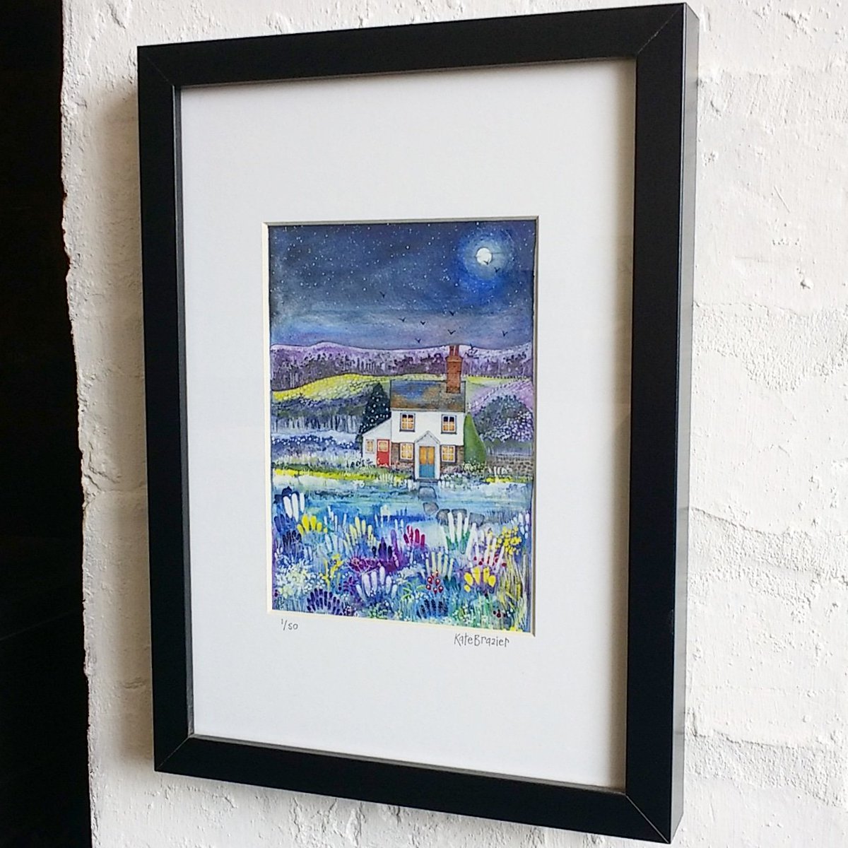 KateBrazierArt's tweet photo. Evening @HandmadeHour buddies! How has your Wednesday been? I have been floating about not achieving much. It's been pretty quiet in my Etsy shop recently. Am I supposed to admit that? #HandmadeHour #overshare https://t.co/DeNMGB4IWb