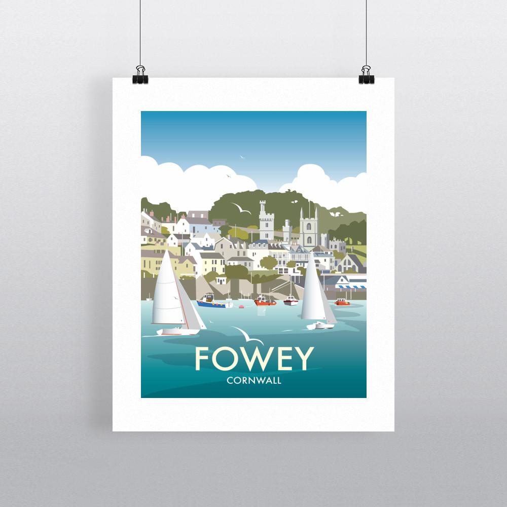 Fowey, Cornwall By Dave Thompson