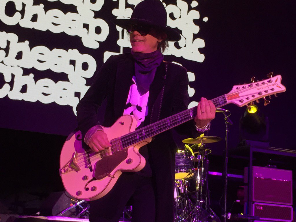 Happy Birthday to Tom Petersson of player of some of the most unique bass guitars out there 