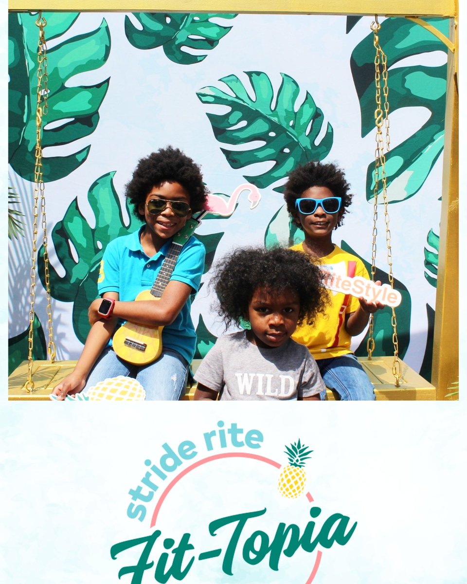 thirtymommy's tweet photo. Having all the fun at the @striderite #FitTopia Pop-Up plus the boys got fitted & I realized that 2/3 of them are wearing the wrong size shoe 😩 Are your littles wearing the right size? Check out the Stride Rite website & print out the sizing sheet to check! #StrideRite https://t.co/c4Eil0XCpJ