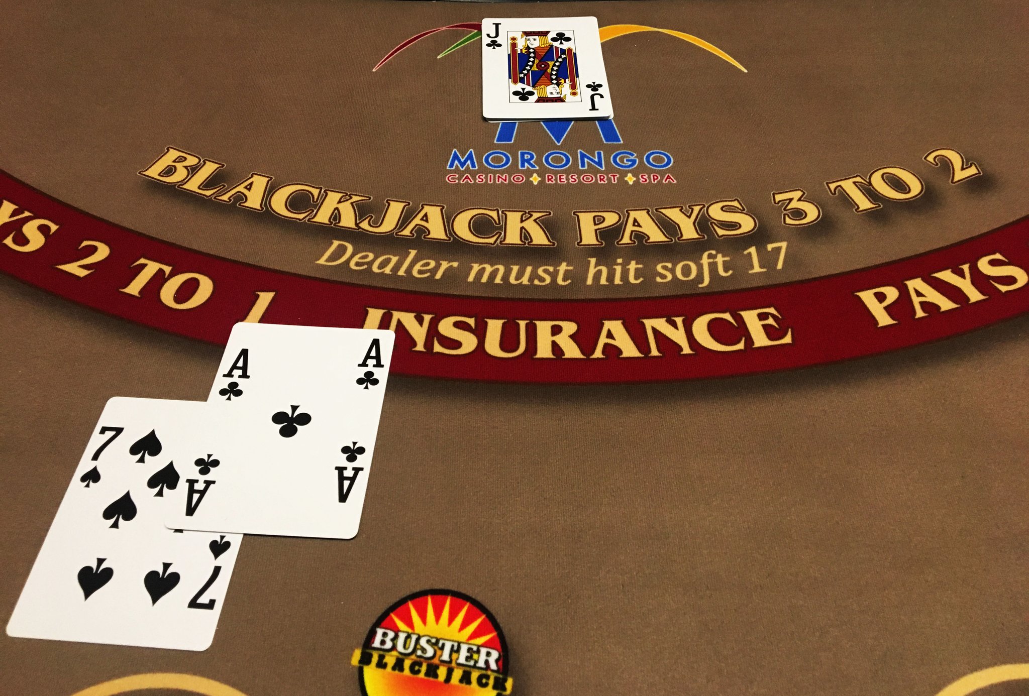 Morongo Casino on Twitter "The dealer has a Jack. Would you hit or