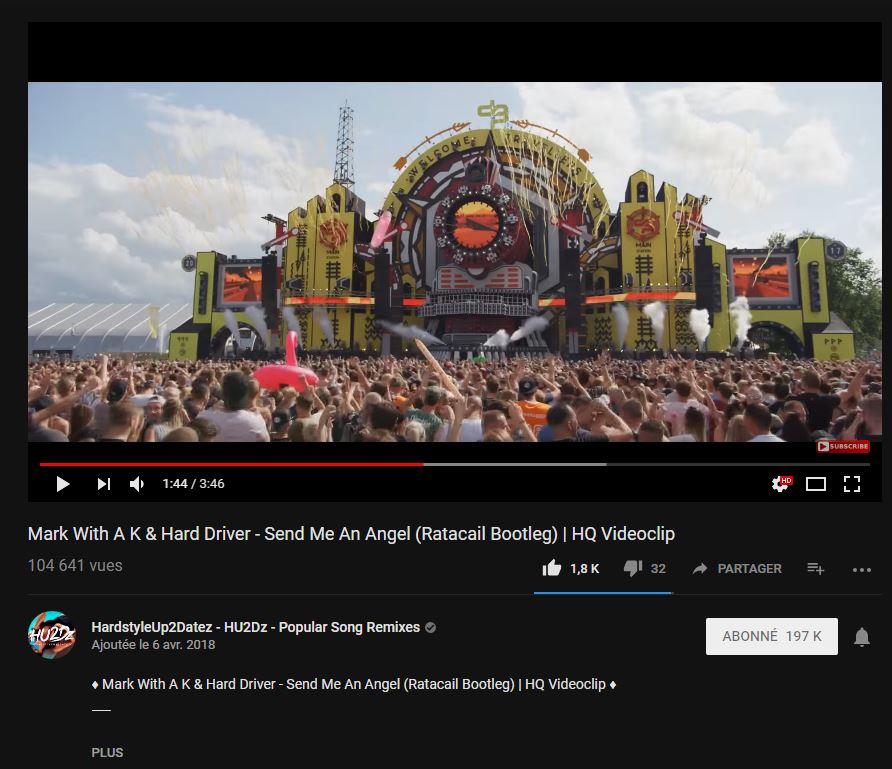 Ratacail's tweet photo. My Bootleg reached +100k views on HardstyleUp2Datez channel ๐ฑโค๏ธ Unbelievable, Thank you all for the support ! ๐
#Hardstyle #Bootleg #Free #Release #Ratacail #Euphoric #MarkWithAK #HardDriver #SendMeAnAngel #Producer #Support #Hard #Music https://t.co/LWbwHIslCf