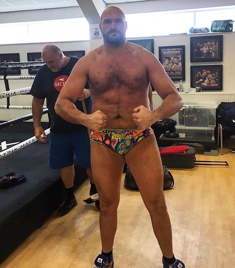 Great to see <a href="/Tyson_Fury/">TYSON FURY</a> wearing Hippy Jungle <a href="/myoddballs/">OddBalls</a> today! Cheers champ 🙌
