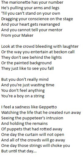 stephen_od's tweet photo. #jarsofclay #lyrics https://t.co/MK12ACPJUU
