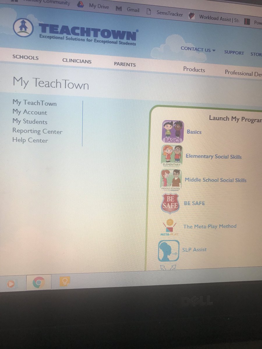 MrsSmithD158's tweet photo. Today I am at the @Dist158 office being trained on @TeachTown programs! #D158SLP #Dist158 #SocialSkills #Autism https://t.co/GXIPAgkYNR