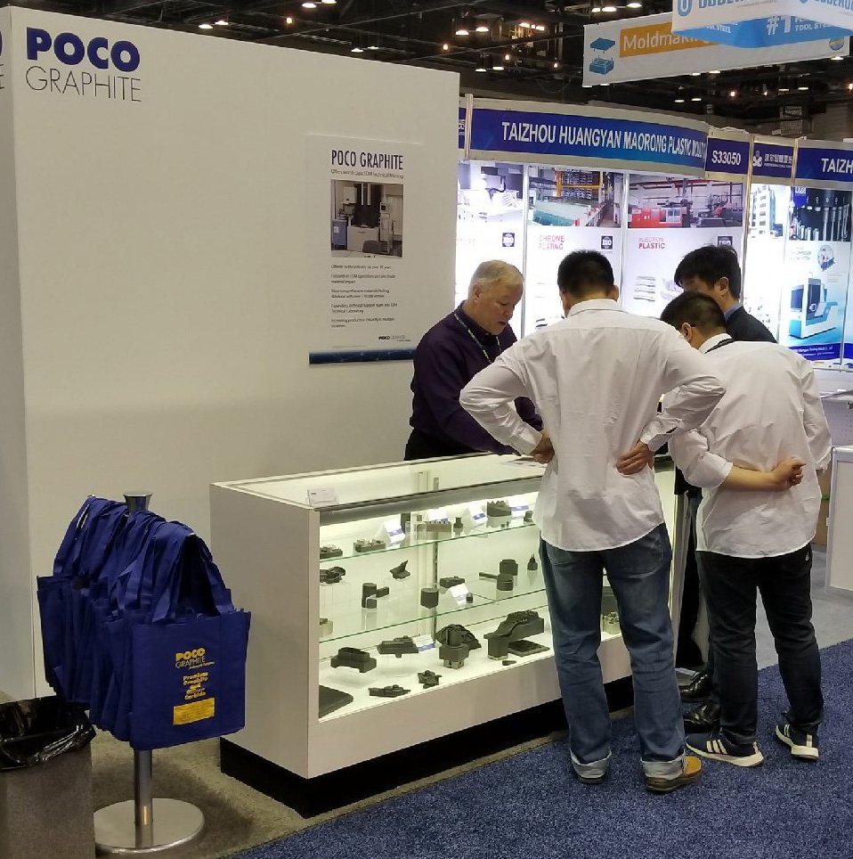 Entegris's tweet photo. #PocoGraphite provides free #EDM training. So stop by booth S33044  @NPE2018 and learn how you can get it. https://t.co/zygH9ZRwg7. #moldmaking #EDMapplications #plasticsindustry #Entegris #PLASTICS_US #EDMgrades https://t.co/nk4tGxo6o3